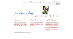Desktop Screenshot of forchrissake.org